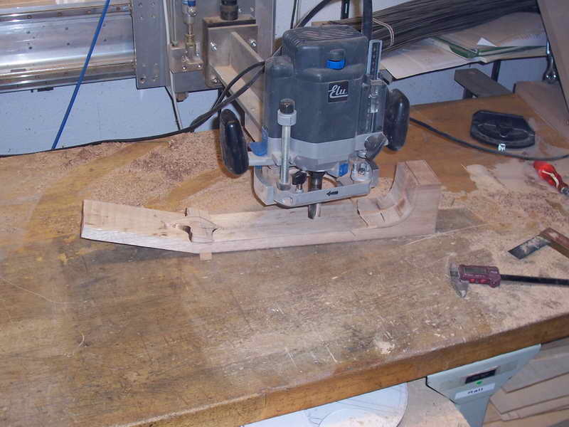 Milling of the neck thickness