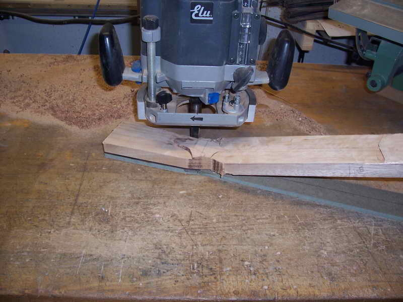 Milling the head plate thickness