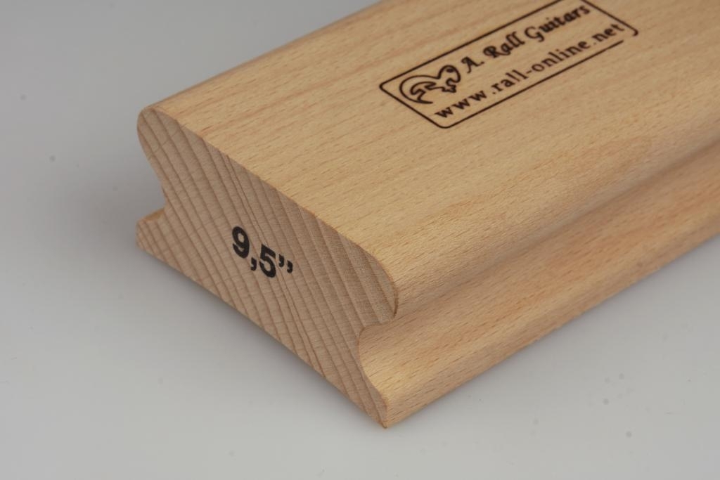 Holz Holz Radius Schleifblock Griffbrett Griffbrett Nivellierwerkzeug 9,5 '' 