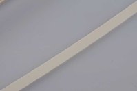 Binding ABS plastic milky white - 6x1,5 x1560mm