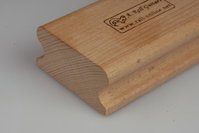 R=0" hard wood sanding block; 250mm