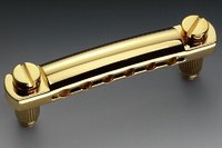 Schaller Stop Tailpiece gold