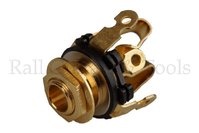J0027G Deluxe Stereo Jack 6,3mm gold
