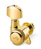 Schaller Locking Tuners M6 135 6L Gold Velvet-Tec®