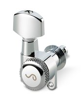 Schaller Locking Tuners M6 180 6L Chrome Velvet-Tec®