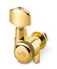 Schaller Locking Tuners M6 180 6L Gold Velvet-Tec®