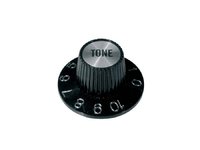 Rotaryknob Bell SG 18 Witch Hat Tone Black/Silver