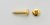 Humbucker Mounting Ring Screws 2,2x9,5mm, Gold 4x