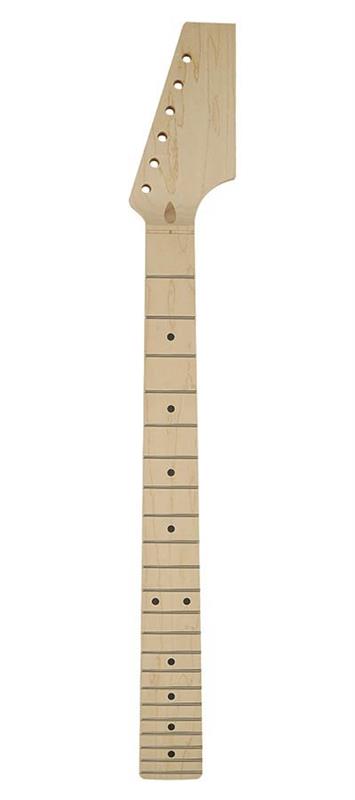 Neck Blank Paddle T fretted fret maple