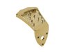 Tailpiece For Mandolin Open Model Gold