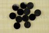 Set of 12 pcs. 6,35mm dots, black