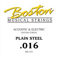 Steel String Plain Steel - 0,016"