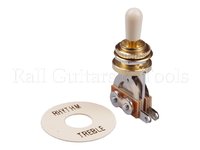 LP-style Toggle Switch Gold/Creme+Plate