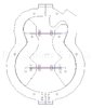 Gitarrenbau Außenform - Jumbo Typ SJ200 Cutaway